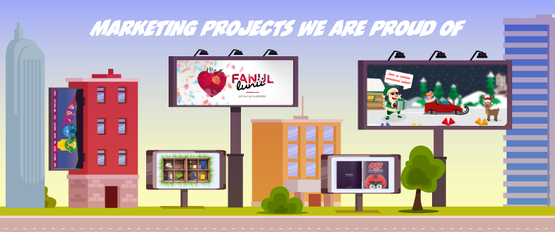 Marketing Projects we are proud of